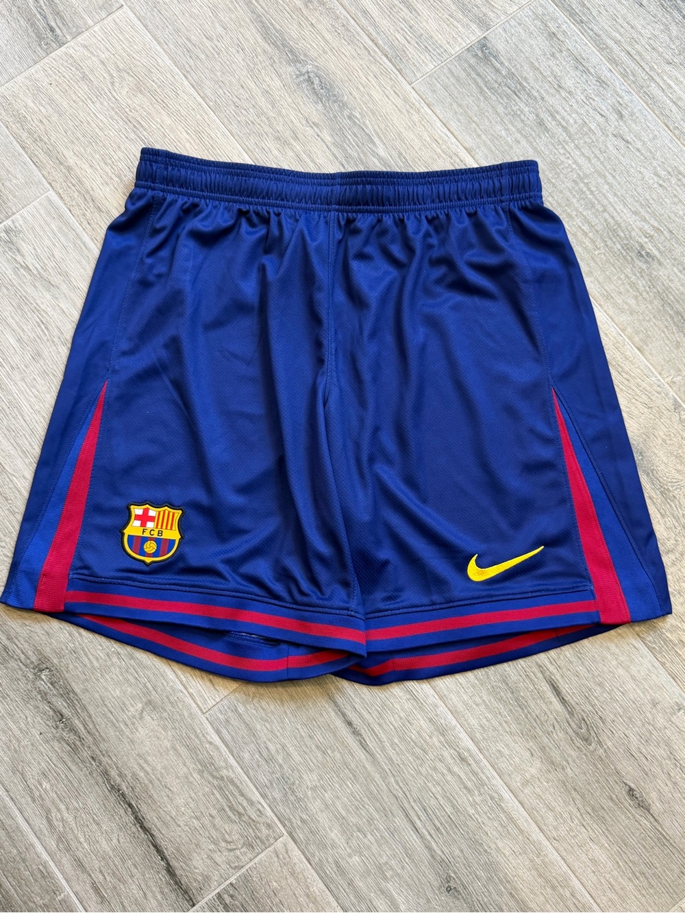 FC Barcelona 25/26 Home Blue Nike Soccer Football Shorts FCB Barca Spain XL Slim